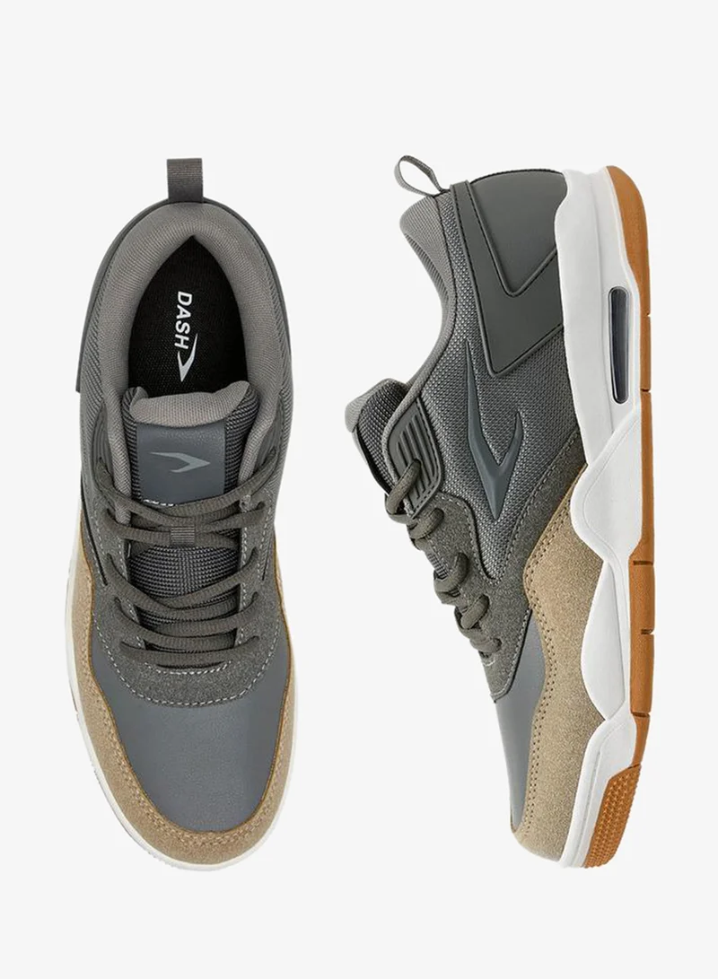 Dash Men Lace-Up Ankle Sneakers